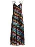 Matchesfashion.com Athena Procopiou - Dancing Rainbow Sequinned Dress - Womens - Multi