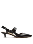 The Row Coco Twist Slingback Leather Pumps