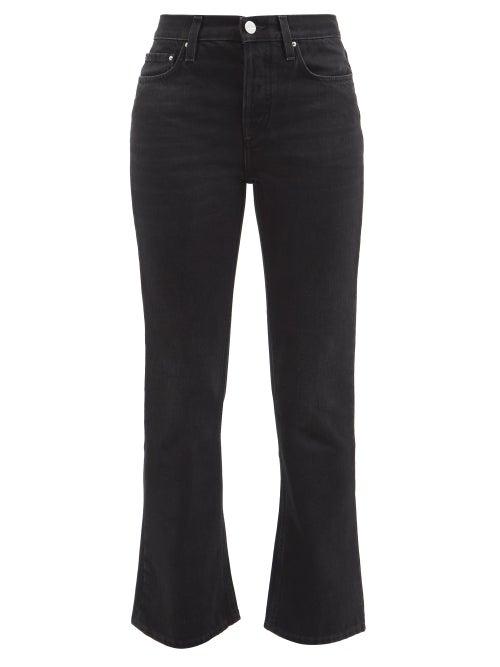 Totme - Kickflared Denim Jeans - Womens - Black