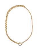 Yvonne Lon - Diamond & 18kt Gold Chain Necklace - Womens - Yellow Gold