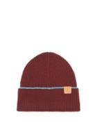 Matchesfashion.com Loewe - Anagram-patch Wool Beanie Hat - Womens - Burgundy