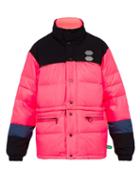 Matchesfashion.com Off-white - Detachable Hem Down Filled Jacket - Mens - Pink