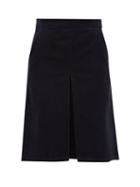 Matchesfashion.com A.p.c. - Coco Cotton Blend Corduroy Skirt - Womens - Navy