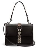 Matchesfashion.com Prada - Elektra Leather Shoulder Bag - Womens - Black Multi