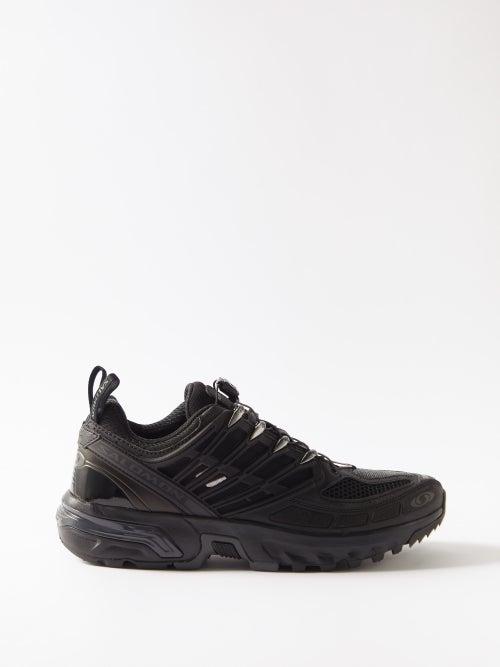 Salomon - Acs Pro Advanced Rubber And Mesh Trainers - Mens - Black