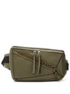 Matchesfashion.com Loewe - Puzzle Leather Belt Bag - Womens - Khaki