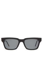 Matchesfashion.com Thom Browne - D Frame Acetate Sunglasses - Mens - Black