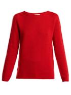 Matchesfashion.com S Max Mara - Relaxed Fit Cashmere Sweater - Womens - Red