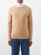 Polo Ralph Lauren - Logo-embroidered Cotton-blend Sweater - Mens - Beige