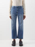 Nili Lotan - Carpenter Cropped Jeans - Womens - Blue