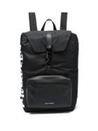 Matchesfashion.com Alexander Mcqueen - Urban Medium Carabiner-buckle Technical Backpack - Mens - Black White