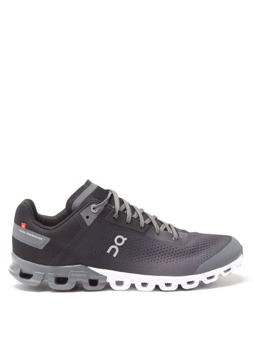 On - Cloudflow Mesh Training Trainers - Mens - Black Grey