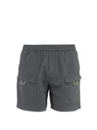 Matchesfashion.com Acne Studios - Cotton Cargo Shorts - Mens - Grey