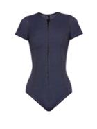 Lisa Marie Fernandez Farrah Denim Swimsuit