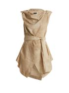 Vivienne Westwood Anglomania Draped Tie-waist Cotton Top
