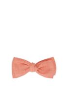 Matchesfashion.com Comme Les Loups - Fowey Linen Bow Tie - Mens - Pink
