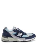 Matchesfashion.com New Balance - Made In England 991 Leather Trainers - Womens - Blue Multi