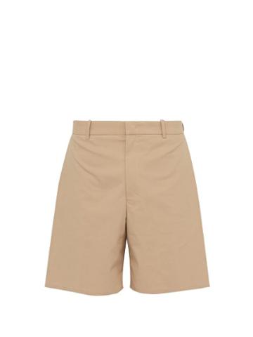 Matchesfashion.com Wooyoungmi - Box Pocket Cotton Shorts - Mens - Khaki