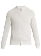 Brunello Cucinelli Ribbed-cotton Bomber Jacket