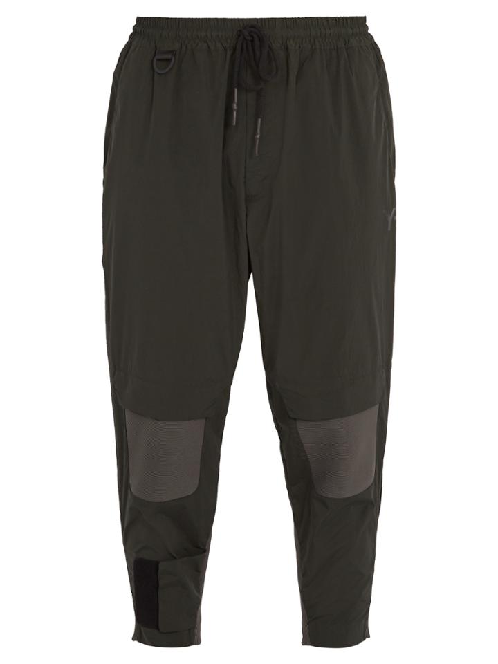 Y-3 Contrast-panel Nylon Track Pants