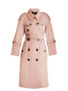 Burberry Lakestone Double-breasted Cashmere Trench Coat