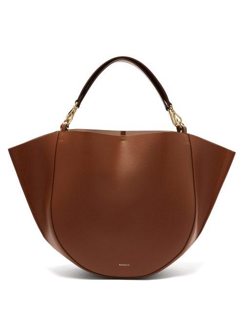 Matchesfashion.com Wandler - Mia Leather Tote Bag - Womens - Tan