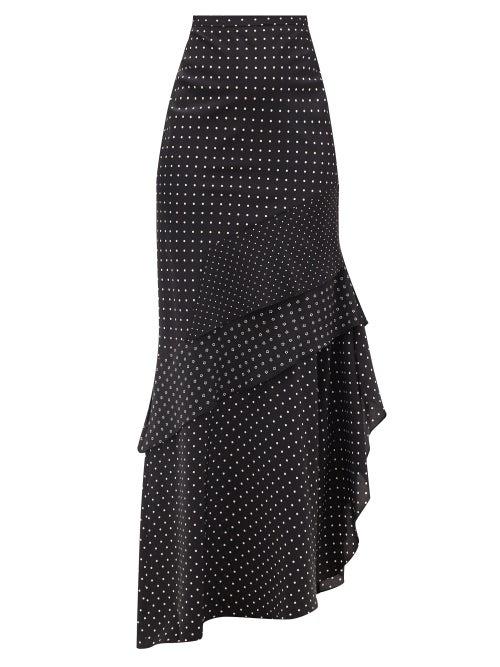 Matchesfashion.com Max Mara - Navata Skirt - Womens - Black White