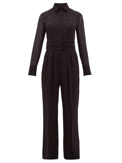Matchesfashion.com Max Mara - Parana Jumpsuit - Womens - Black