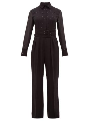Matchesfashion.com Max Mara - Parana Jumpsuit - Womens - Black
