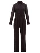 Matchesfashion.com Max Mara - Parana Jumpsuit - Womens - Black