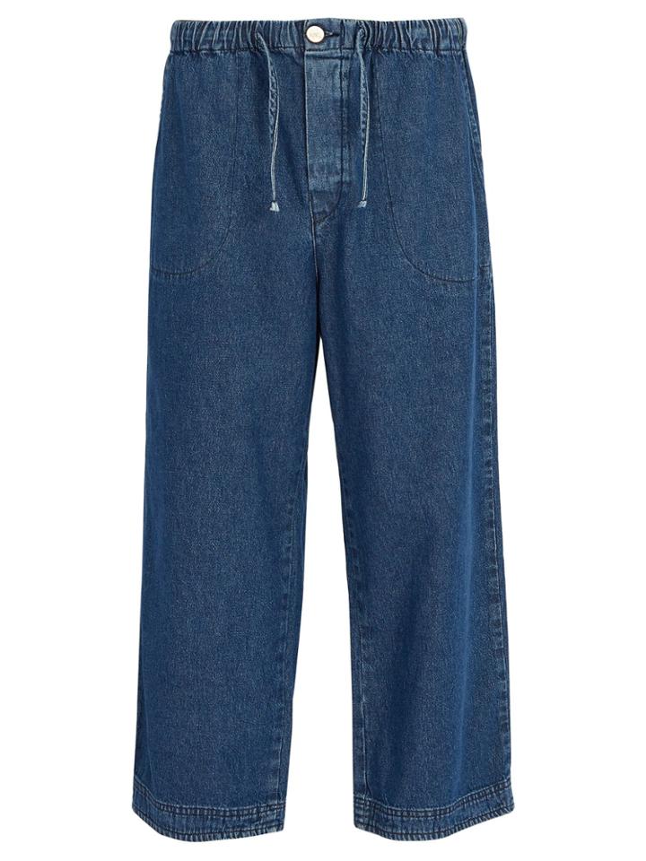 Raey Drawstring Denim Trousers