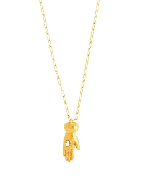 Matchesfashion.com Alighieri - The Curator 24kt Gold Plated Necklace - Mens - Gold