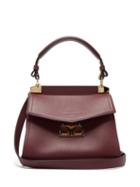 Matchesfashion.com Givenchy - Mystic Small Leather Shoulder Bag - Womens - Burgundy