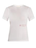 Martine Rose Rose-print Cotton-blend Jersey T-shirt