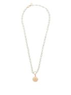 Matchesfashion.com Anissa Kermiche - Louise D'or Coin Diamond & Pearl Gold Necklace - Womens - Gold