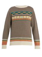 A.p.c. Arcade Pierre Crew-neck Cotton Sweater