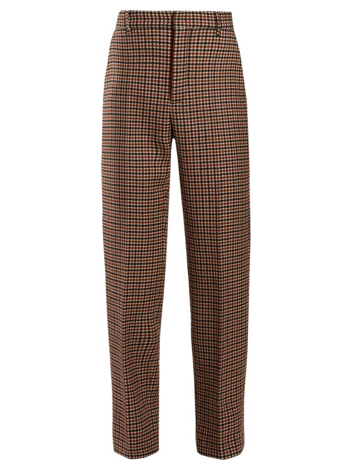 Balenciaga High-rise Tweed Trousers