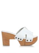Robert Clergerie Cetri Leather Clogs