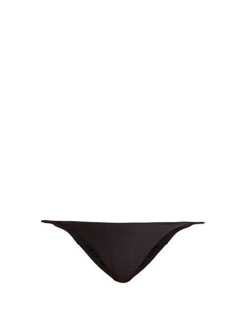 Matchesfashion.com Jade Swim - Bare Minimum Bikini Briefs - Womens - Black