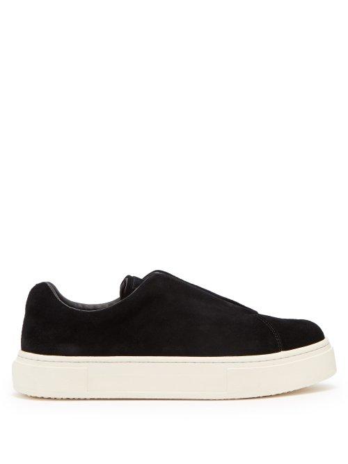 Matchesfashion.com Eytys - Doja S O Suede Trainers - Mens - Black