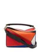 Matchesfashion.com Loewe - Puzzle Multicoloured Leather Bag - Womens - Multi