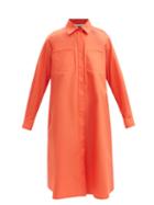 Max Mara - Orazio Shirt Dress - Womens - Orange