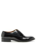 Matchesfashion.com Maison Margiela - Toe-cap Leather Oxford Shoes - Mens - Black