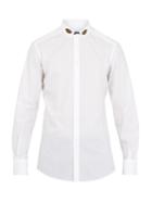 Dolce & Gabbana Crown-appliqu Cotton Shirt