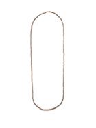 Jia Jia - Tiger's Eye & 14kt Gold Beaded Longline Necklace - Womens - Brown