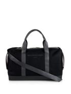 Balenciaga Black Canvas Weekend Bag