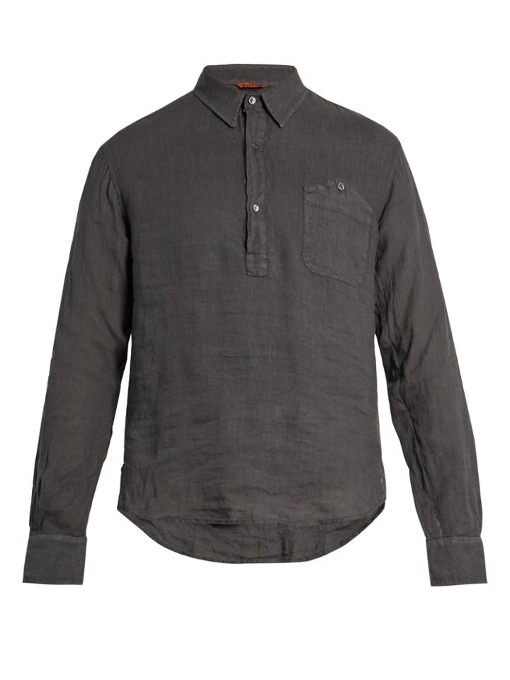 Barena Venezia Point-collar Linen Shirt
