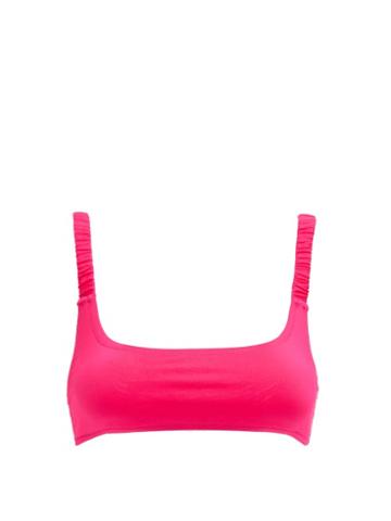 Matchesfashion.com Fisch - Colombier Bikini Top - Womens - Pink