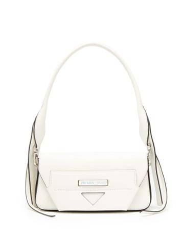 Matchesfashion.com Prada - Manuelle Leather Shoulder Bag - Womens - White