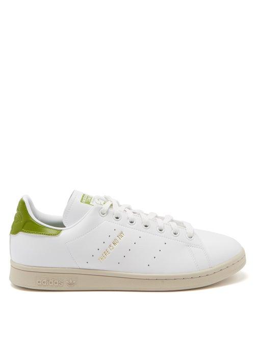 Mens Shoes Adidas - X Star Wars Faux-leather Trainers - Mens - White